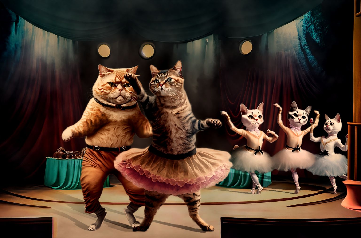 Ballet cats